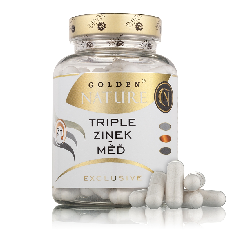 Golden Nature triple zinek s mědí